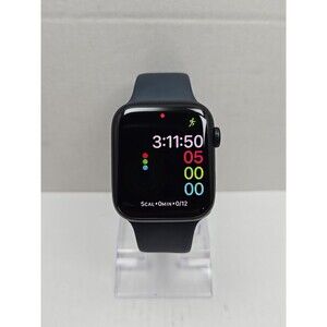 Apple Watch SE 2nd Gen GPS Cellular 44mm Midnight Sport Band 95% Battery Health